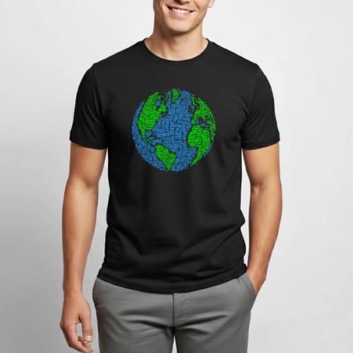 Global PEACE Sphere - Heavyweight Unisex T-Shirt by Gildan