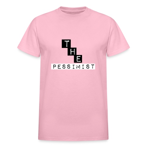 The pessimist Abstract Design - Gildan Ultra Cotton Adult T-Shirt