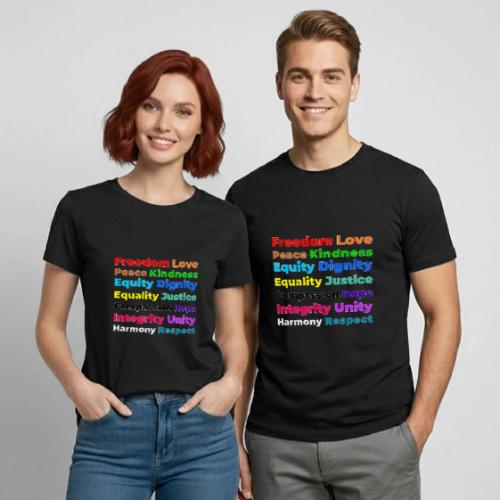 Words of Light - Heavyweight Unisex T-Shirt by Gildan