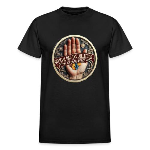 Dad Tax Collector Medallion T Shirt - Heavyweight Unisex T-Shirt by Gildan