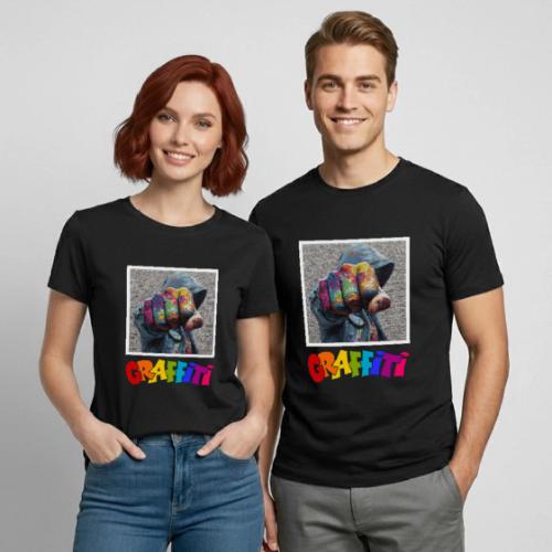 Graffiti: Urban Expression - Heavyweight Unisex T-Shirt by Gildan