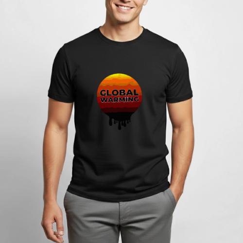 Global warming - Heavyweight Unisex T-Shirt by Gildan