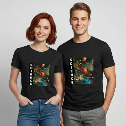 Atomic Science Vision - Heavyweight Unisex T-Shirt by Gildan