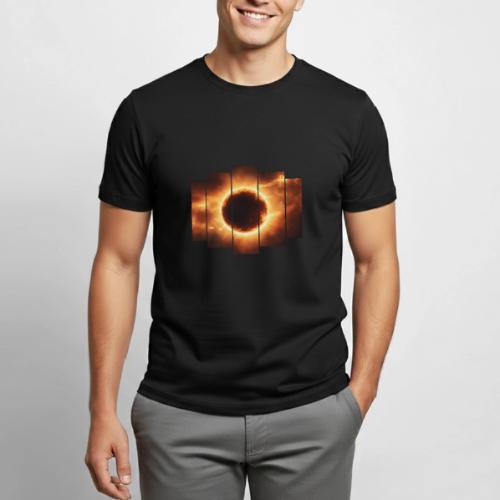 Eclipse Beyond Worlds - Heavyweight Unisex T-Shirt by Gildan