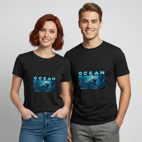 Ocean: Predator's Domain - Heavyweight Unisex T-Shirt by Gildan