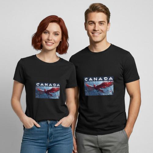 Canada Rising - Heavyweight Unisex T-Shirt by Gildan