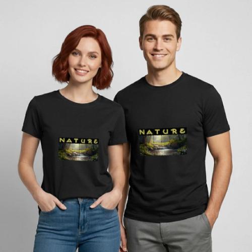 Nature: Verdant Bloom - Heavyweight Unisex T-Shirt by Gildan