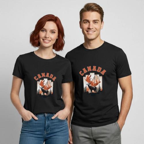 Great Canadian Outdoors - Heavyweight Unisex T-Shirt by Gildan