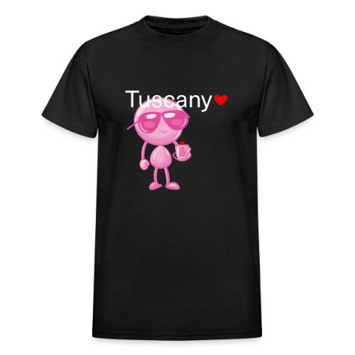 Smoon City_Tuscany Pink - Heavyweight Unisex T-Shirt by Gildan