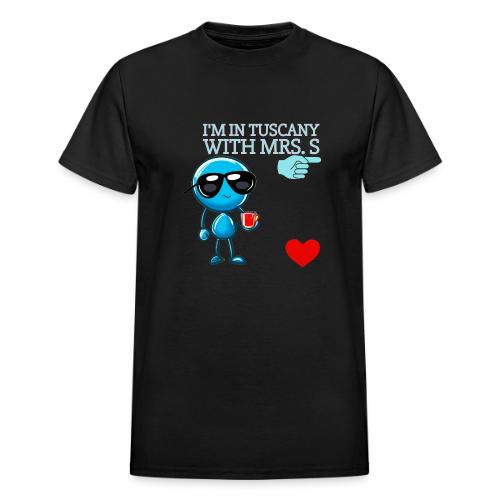Smoon City_I'm in Tuscany with Mrs. S - Heavyweight Unisex T-Shirt by Gildan