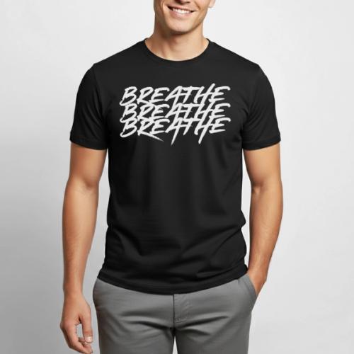 3x BREATHE - Heavyweight Unisex T-Shirt by Gildan