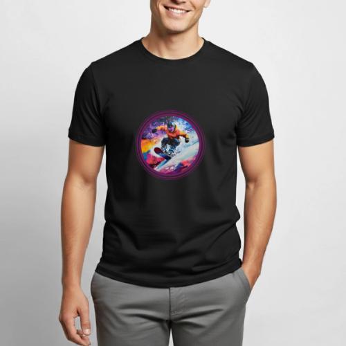 Snowboarding Spirit - Heavyweight Unisex T-Shirt by Gildan