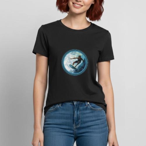 Surfing Freedom - Heavyweight Unisex T-Shirt by Gildan