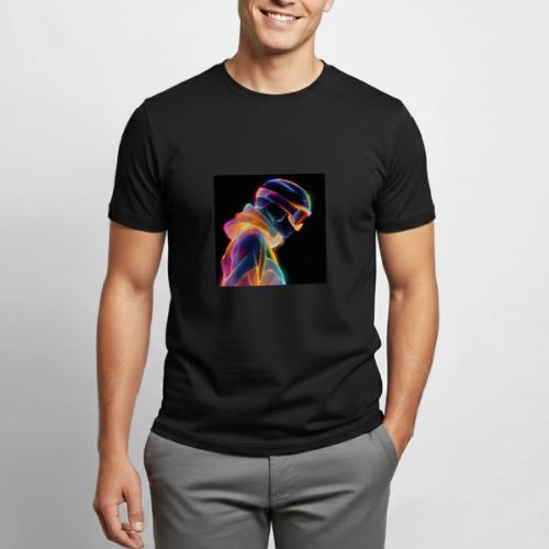 Snowboarding: Neon Gravity Ride - Heavyweight Unisex T-Shirt by Gildan