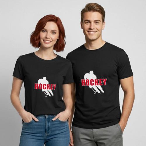 Power Play Hockey - Heavyweight Unisex T-Shirt by Gildan