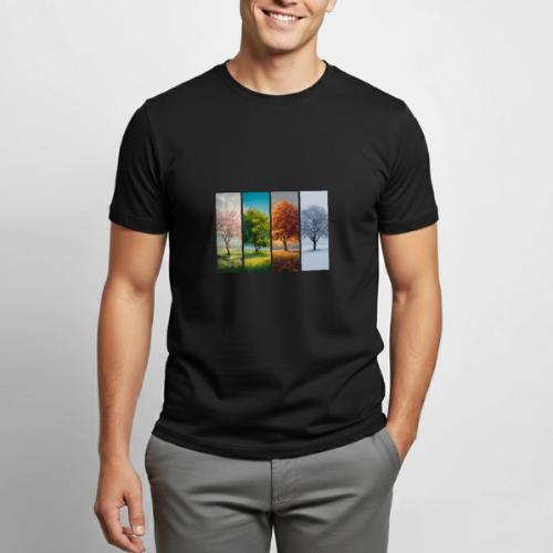 The four Seasons - Heavyweight Unisex T-Shirt by Gildan