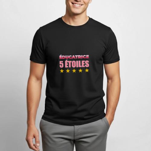 Éducatrice 5 Étoiles - Heavyweight Unisex T-Shirt by Gildan