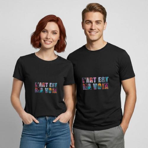 Art is my voice - Heavyweight Unisex T-Shirt by Gildan