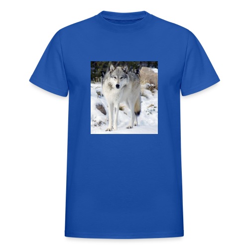 Canis lupus occidentalis - Gildan Ultra Cotton Adult T-Shirt
