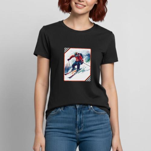Skiing is Life - Heavyweight Unisex T-Shirt by Gildan