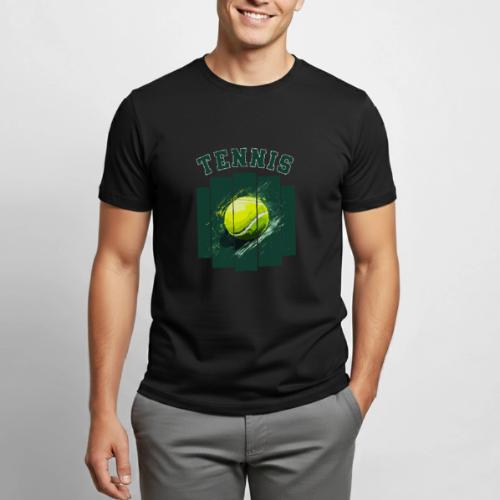 Tennis Motion - Heavyweight Unisex T-Shirt by Gildan