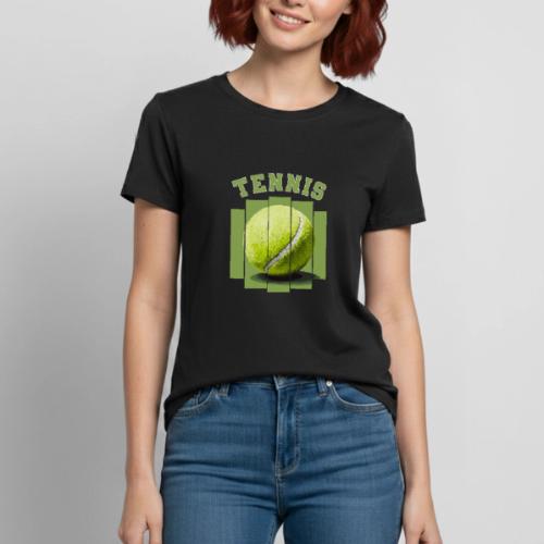 Tennis Minimal - Heavyweight Unisex T-Shirt by Gildan