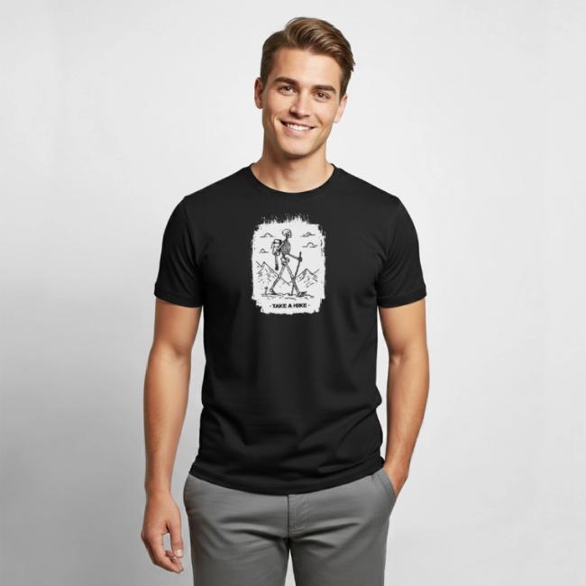 Take a Hike - White Ink