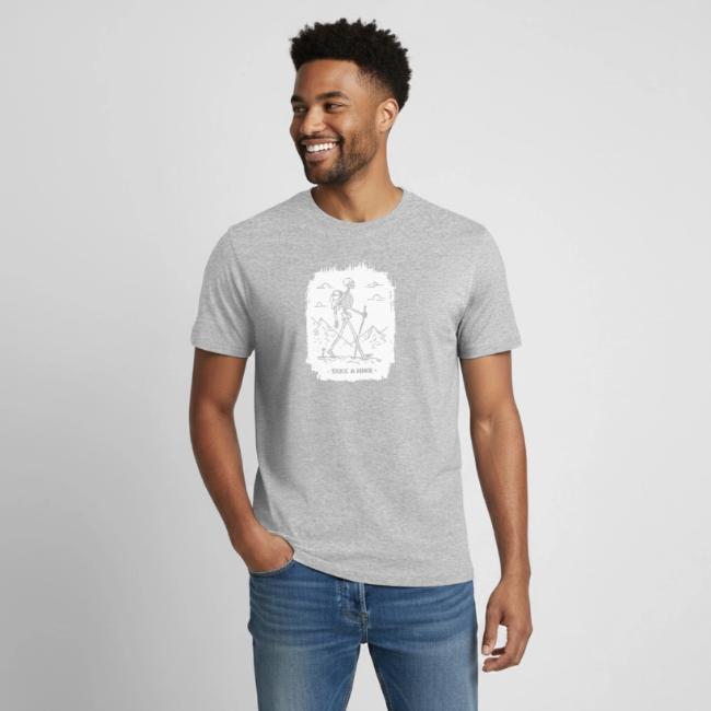 Take a Hike - White Ink