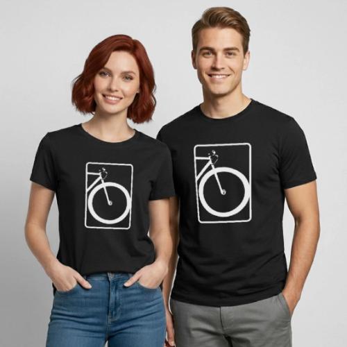 Front Wheel Forward - Heavyweight Unisex T-Shirt by Gildan