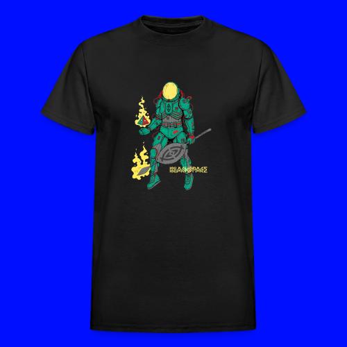 Afronaut - Heavyweight Unisex T-Shirt by Gildan