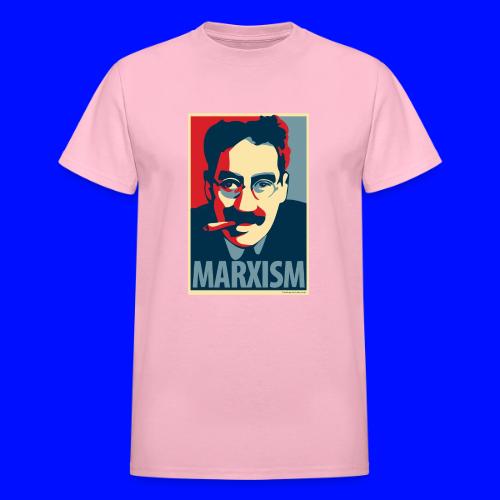 Marxism: Obama Poster Parody - Heavyweight Unisex T-Shirt by Gildan