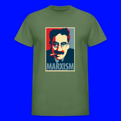 Marxism: Obama Poster Parody - Heavyweight Unisex T-Shirt by Gildan