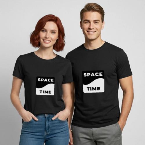 Space-time: Warped Reality - Heavyweight Unisex T-Shirt by Gildan