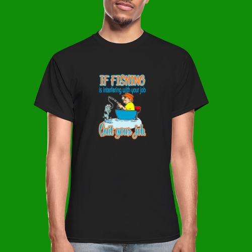 Fishing Job - Gildan Ultra Cotton Adult T-Shirt
