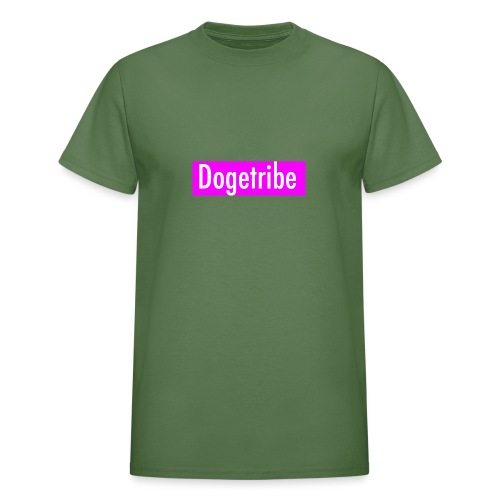 Dogetribe pink logo - Gildan Ultra Cotton Adult T-Shirt