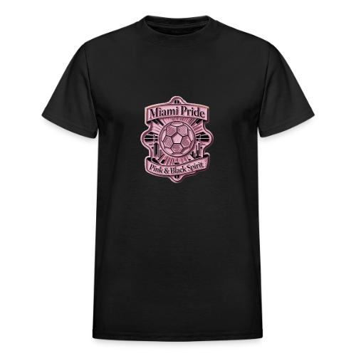 Miami City Pride T Shirt, Vibrant City Pride Gift - Heavyweight Unisex T-Shirt by Gildan