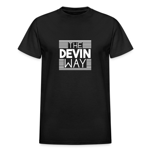The Devin Way (white) - Gildan Ultra Cotton Adult T-Shirt