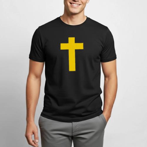 Kevlar Cross Shirt–Christian Strength and Protect - Heavyweight Unisex T-Shirt by Gildan