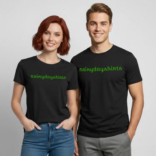 rainydayshirts text logo - Heavyweight Unisex T-Shirt by Gildan