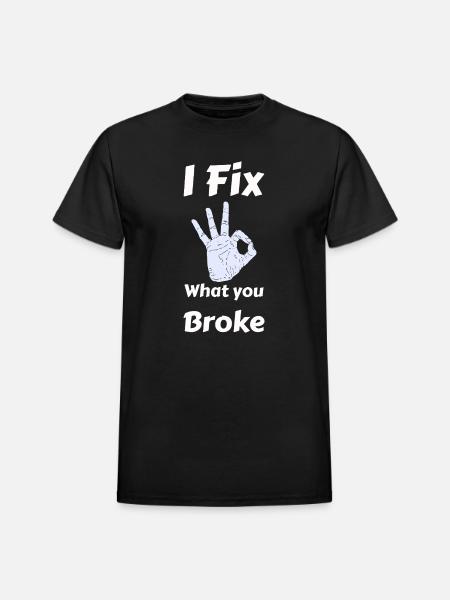 Mechanic - Heavyweight Unisex T-Shirt by Gildan - black
