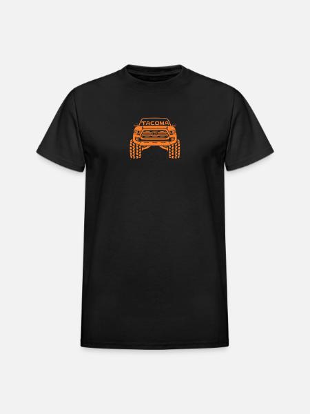 2016 Toyota Tacoma - Heavyweight Unisex T-Shirt by Gildan - black