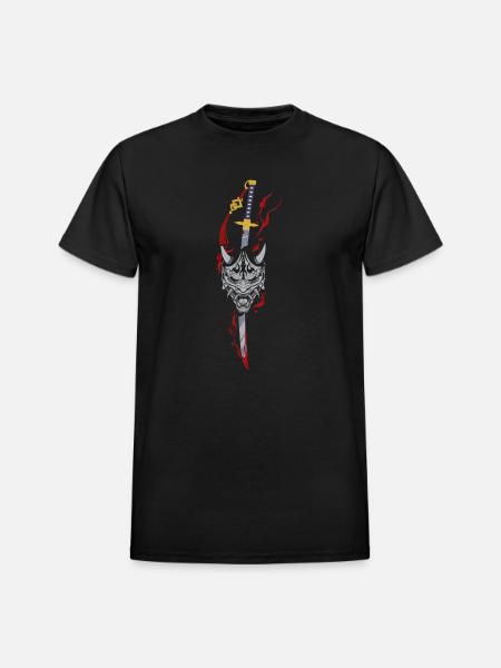 Demon’s Oath - Heavyweight Unisex T-Shirt by Gildan - black