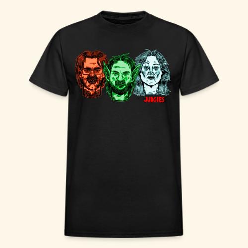 Three Ghouls - Heavyweight Unisex T-Shirt by Gildan
