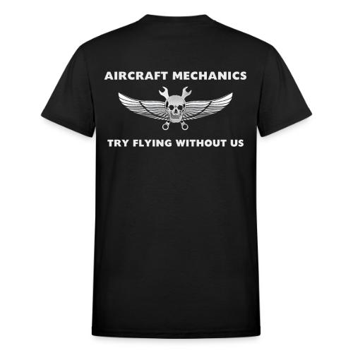 Heavyweight shirt - Try Flying Without Us - Heavyweight Unisex T-Shirt by Gildan
