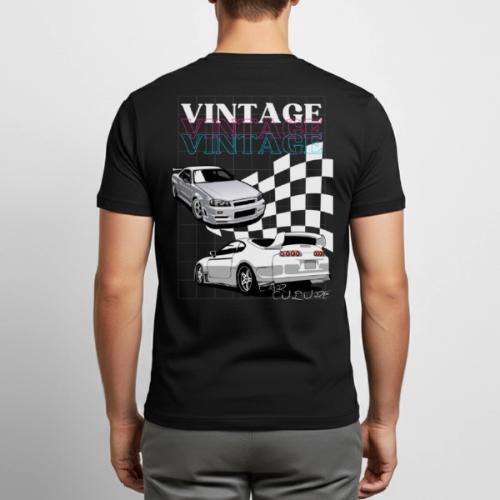 VINTAGE CAR CULTURE - Heavyweight Unisex T-Shirt by Gildan