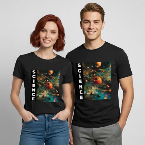 Atomic Science Vision - Heavyweight Unisex T-Shirt by Gildan