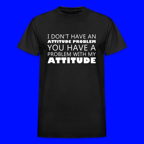 attitude - Heavyweight Unisex T-Shirt by Gildan