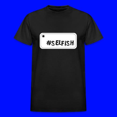 Selfie selfish - Heavyweight Unisex T-Shirt by Gildan
