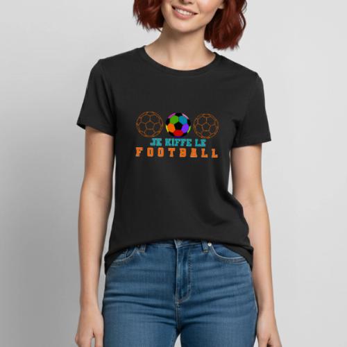 I love football - Heavyweight Unisex T-Shirt by Gildan