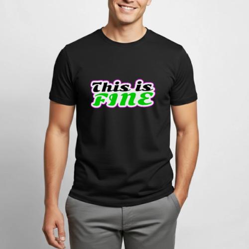 This Is Fine Balance - Heavyweight Unisex T-Shirt by Gildan